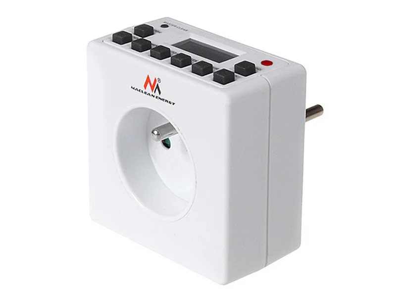 Maclean Energy MCE30 Programmierbare digitale Zeitschaltuhr 3600W 10 Programme