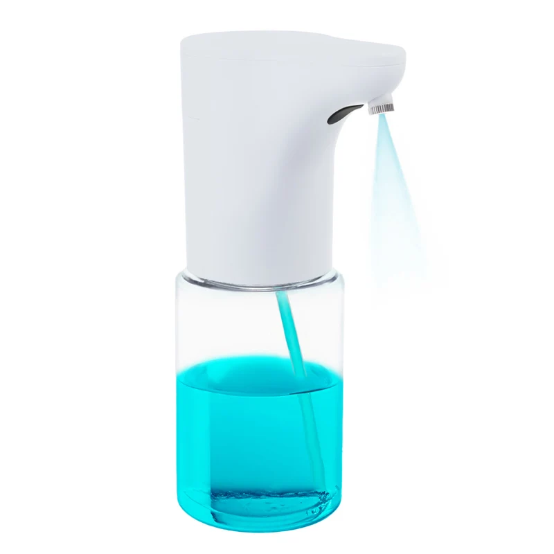 Promedix Automatischer Seifenspender für Flüssigseifen, Desinfektionsflüssigkeiten, 300ml, 4xAA, weiß, PR-540 W