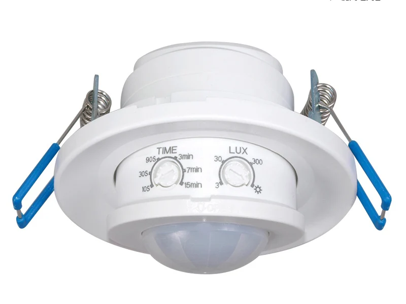 Maclean PIR-Bewegungsmelder, Infrarot, Unterputz, Reichweite 6m, 800W/400W, MCE130