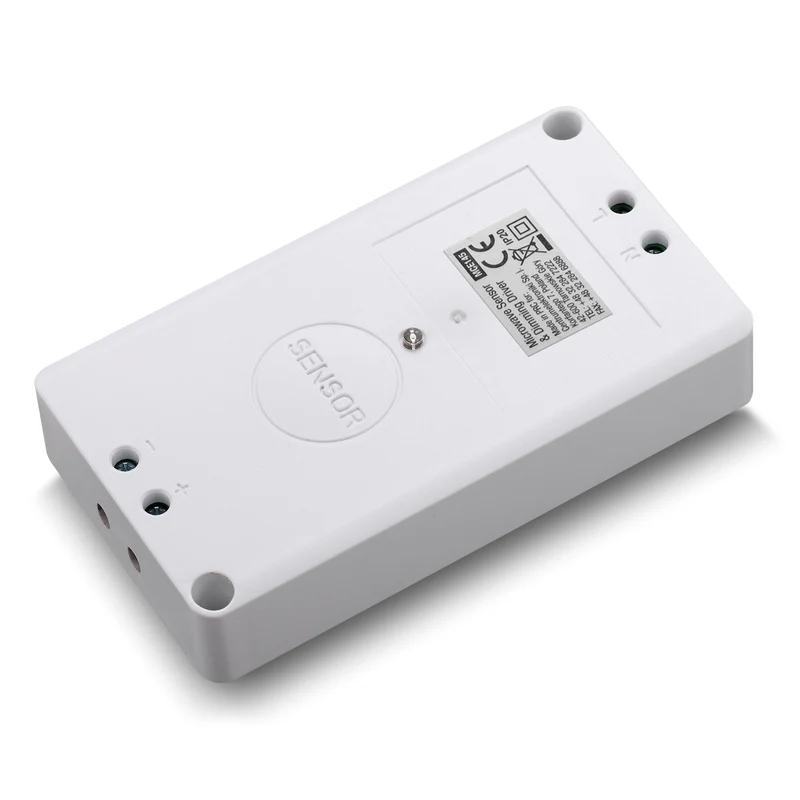 Maclean MCE145 Bewegungsmelder Mikrowellen-Technologie Radar 360° mit Dämmerung 2-8 m Tageslichtsensor LED Treiber