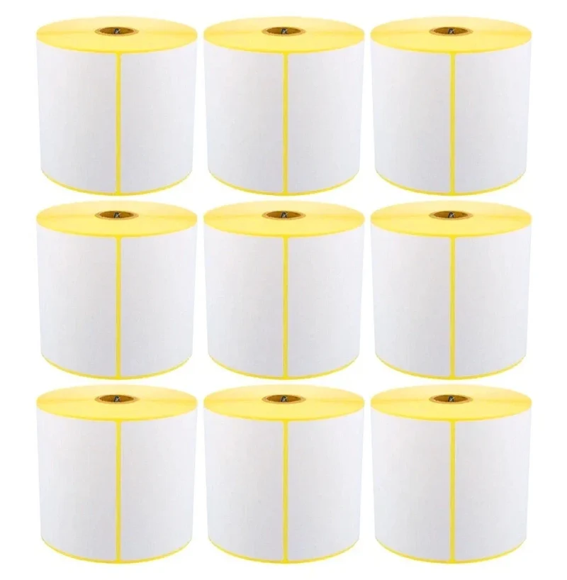 Thermo Versand Etiketten 100 x 150 mm 500 - 4500 Stück für DPD DHL GLS Zebra