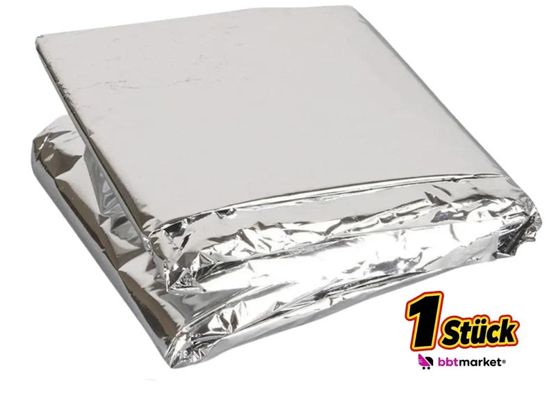 Rettungsdecke Thermodecke Notfalldecke 160x210 cm Erste Hilfe Outdoor Survival