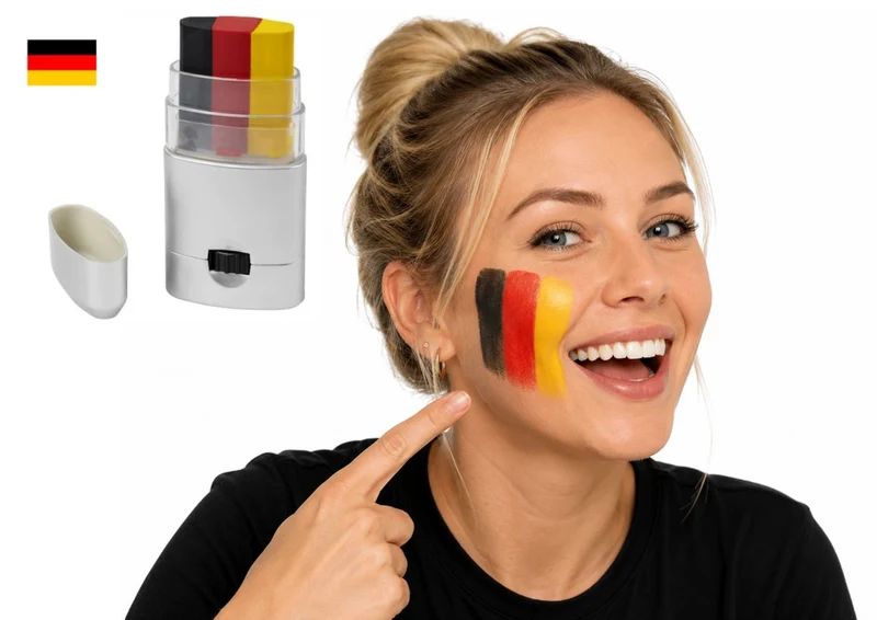 Deutschland Fanartikel WM EM Fahne Flagge Poncho Horn Auswahl