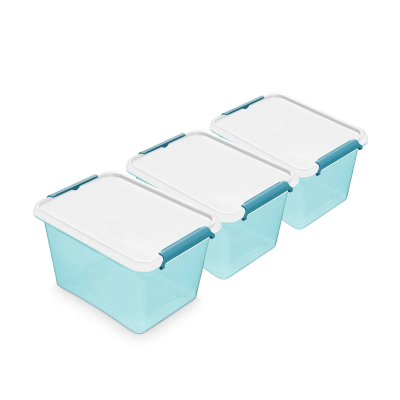 Boxen-Set "ARCTIC BLUE" (3 x 15,5 Liter) in Blau