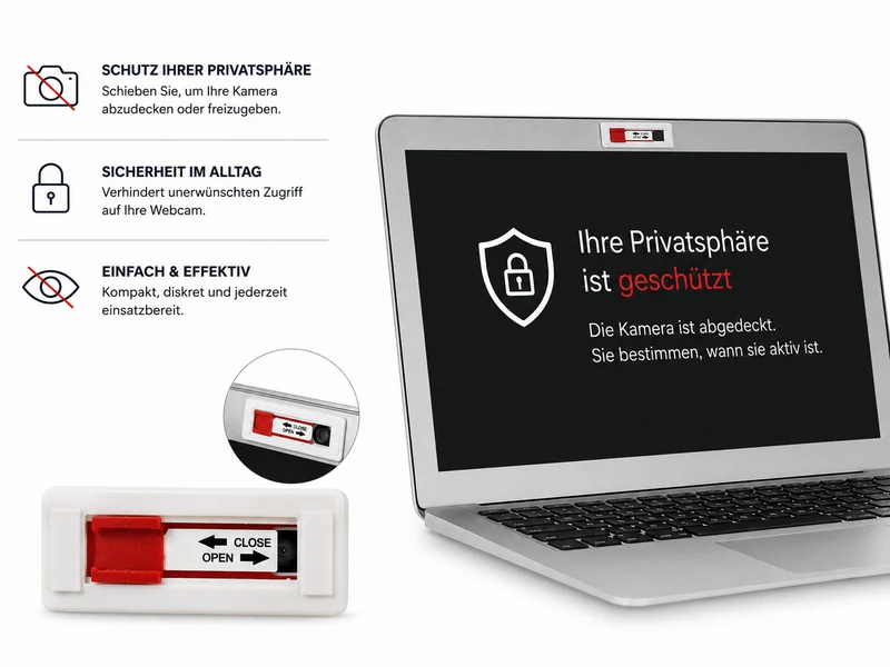 Webcam Abdeckung Laptop Kamera Schutz Privacy Cover Webcam Schieber