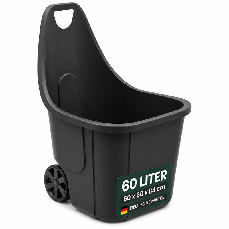 Gartenkarre 60 Liter, neu (Farbe wählbar)