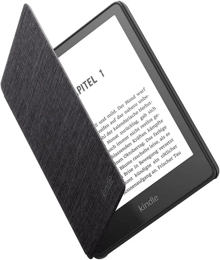 Hülle für Amazon Kindle Paperwhite (2024) & Kindle Colorsoft – Wasserfeste faltbare Schutzhülle aus Stoff