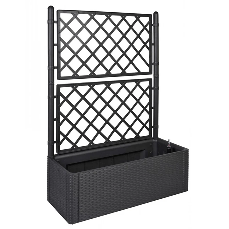 XL SPALIER Rattan (breite Version) Farbe: Anthrazit