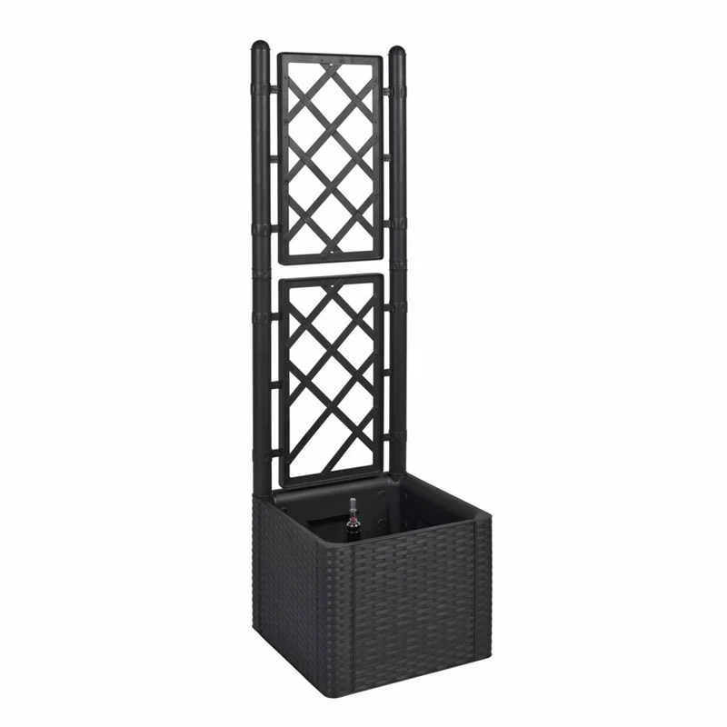 SPALIER Rattan (schmale Version) Farbe: Anthrazit