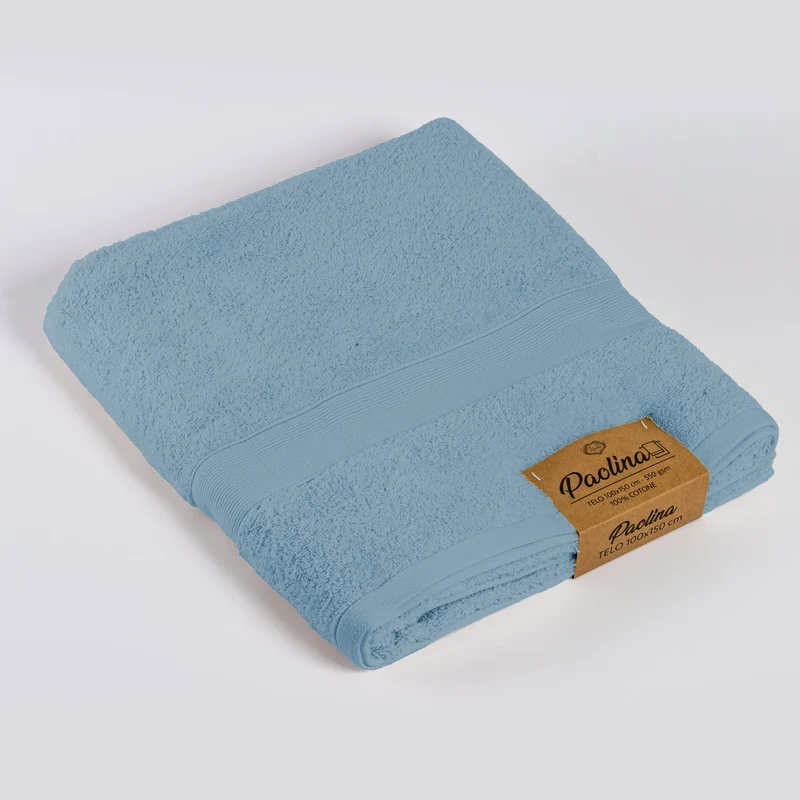 Telo doccia PAOLINA azzurro