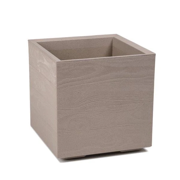 XL Pflanzkasten 'Eco' Holz Optik in verschiedenen Farben (Farbe wählbar)