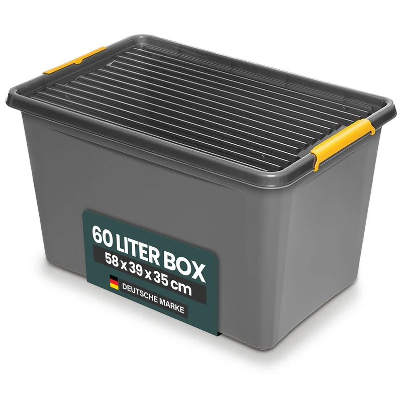 Solid Box mit Deckel in verschiedenen Größen (Größe wählbar)