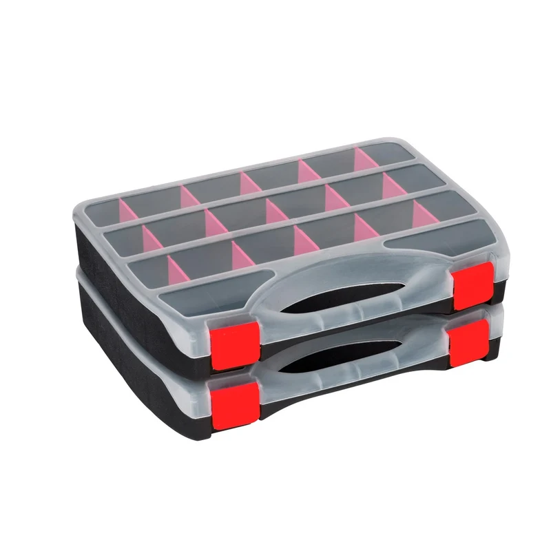Set: 2 x Sortimentskasten DOMINO