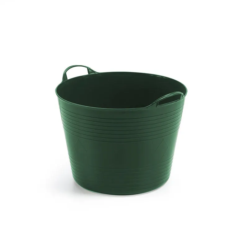 Flexibler Mehrzweckkorb 40 Liter (Dunkelgrün)