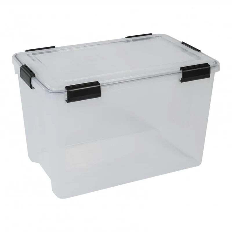 4 x Box mit Dichtung 70 Liter Volumen