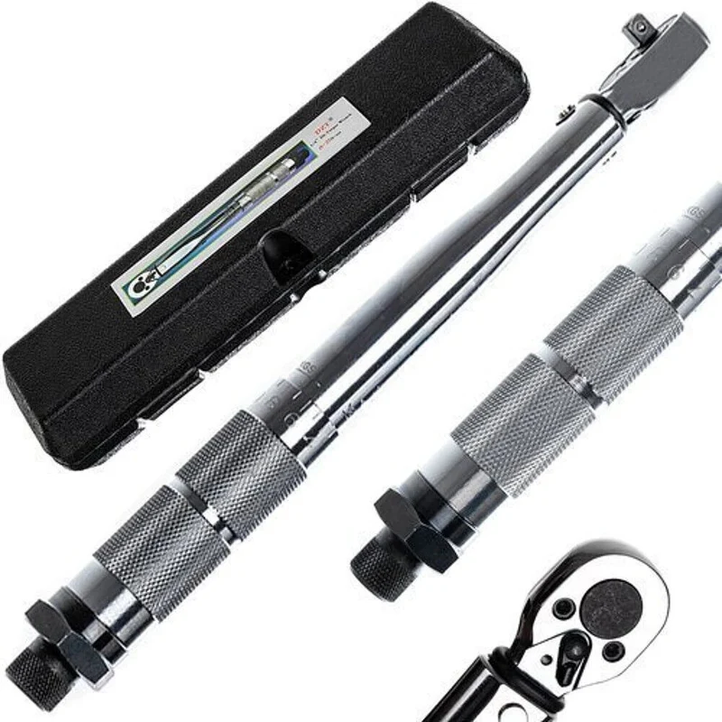 Ratschenschlüssel Drehmomentschlüssel Set 1/4" Multifunktions Schlüssel Werkzeug Koffer