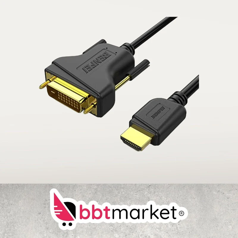 HDMI - DVI (DVI - HDMI) Kabel High Speed FULL HD 1080p PC Monitor Beamer TV neu