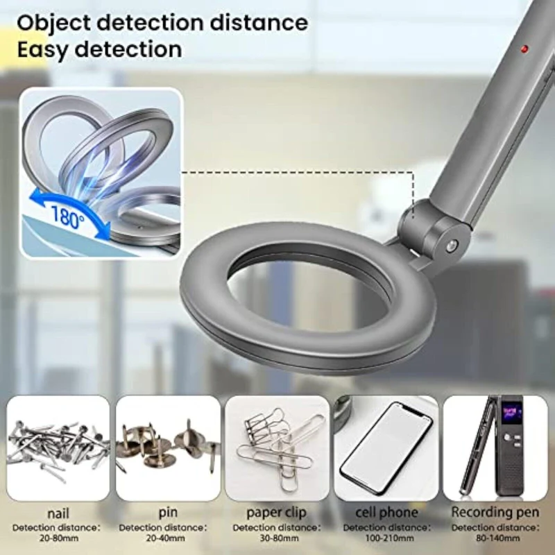 Professioneller LED Metalldetektor Gold Metal Detector Wasserdicht 2023 NEU