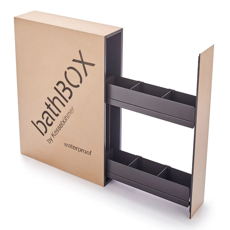 bathBOX - Unterputz Schrank Modul & WC Trennwand