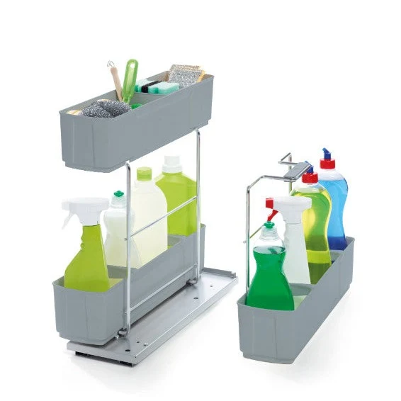 cleaningAGENT - Putzschrank Organizer & Putzmittelauszug