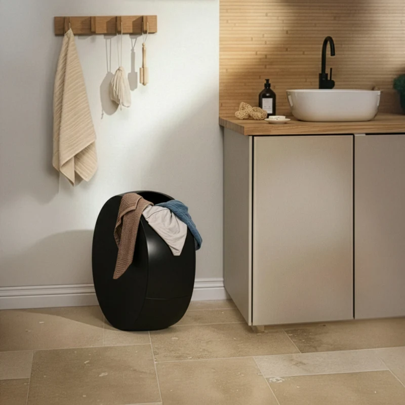 Buc Nero - Cesto portabiancheria di design