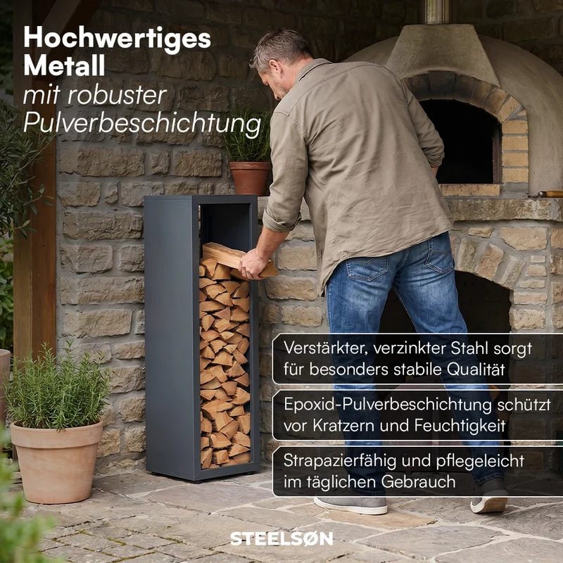 Kaminholzregal 'Keid'