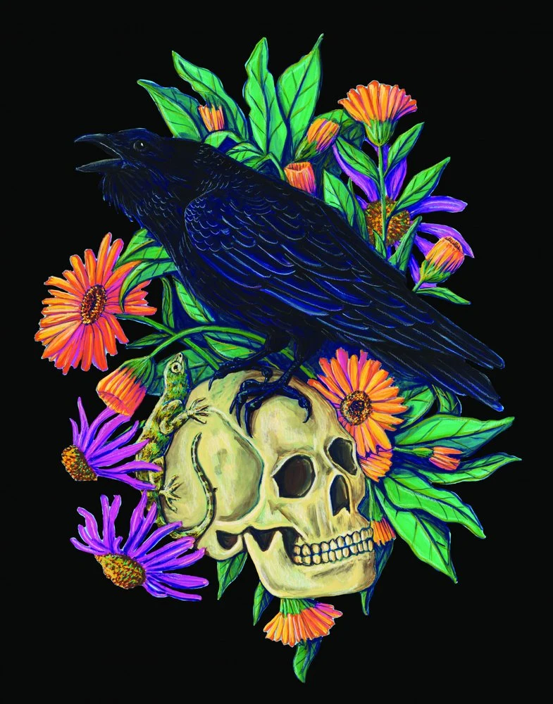 Raven and Skull Bloom