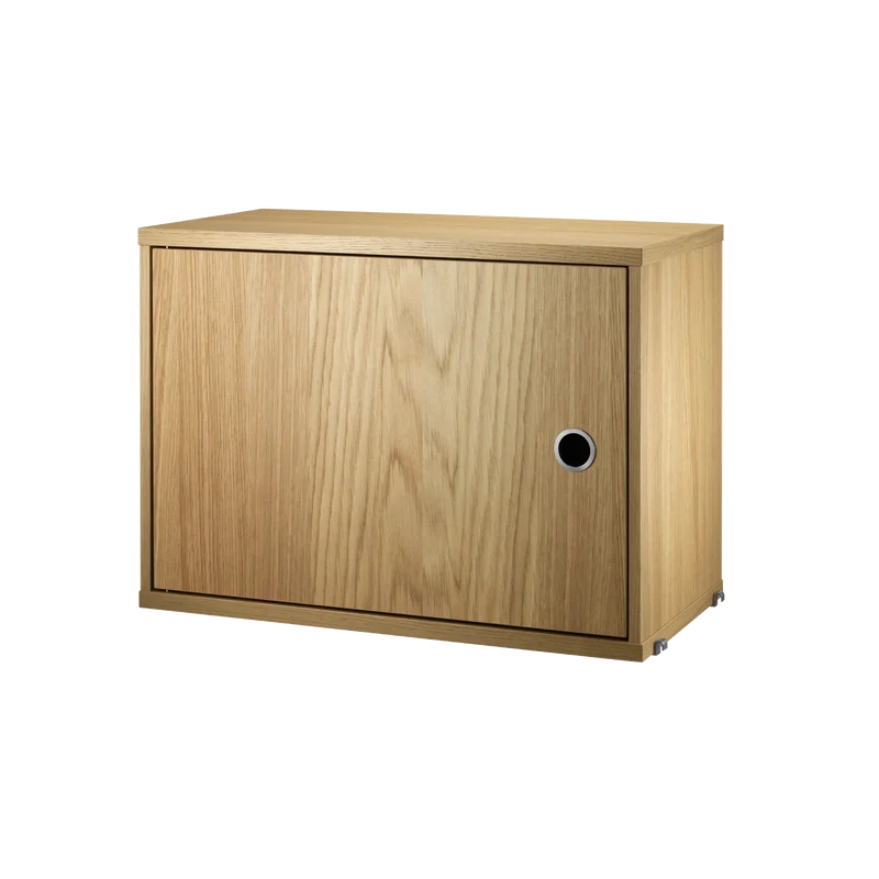 Schrank mit Schwenktür 58x30cm Eiche – String Furniture