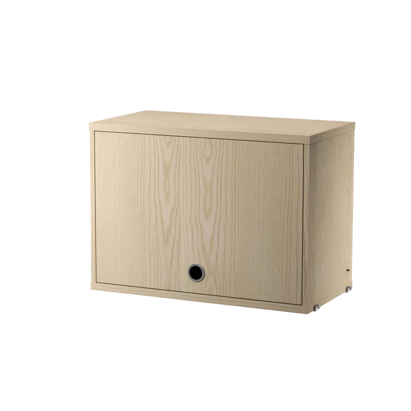 Schrank mit Klapptür 58x30cm Esche – String Furniture