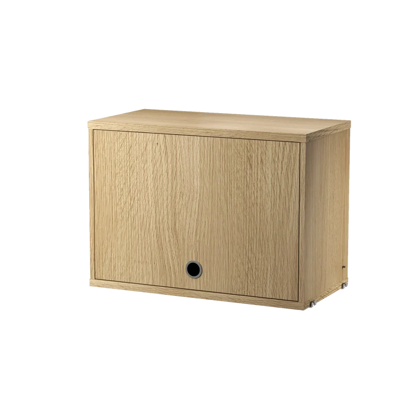 Schrank mit Klapptür 58x30cm Eiche – String Furniture