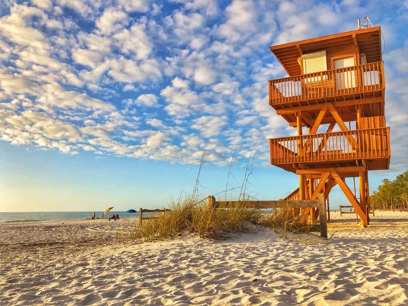 Beach Lifeguard Tower