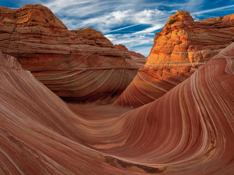 Desert Sandstone Waves