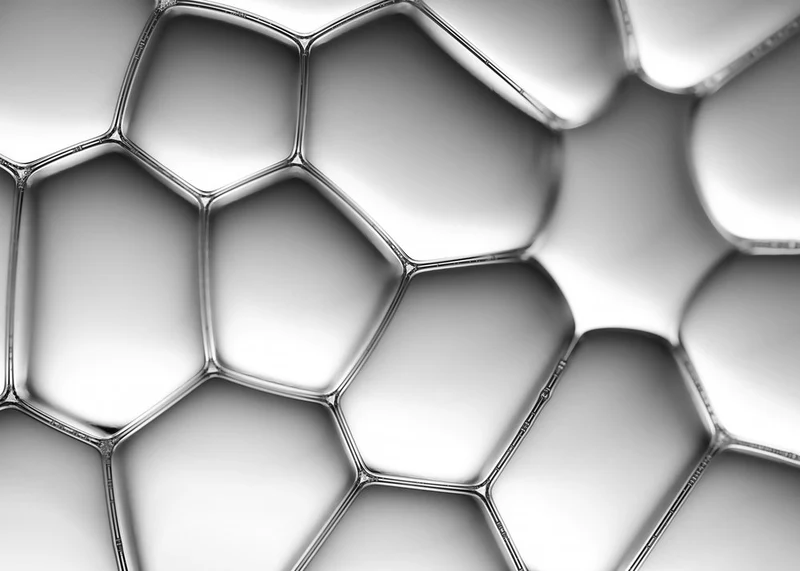Reflective Bubble Pattern