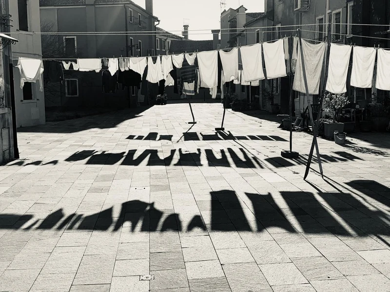 Laundry Day Shadows