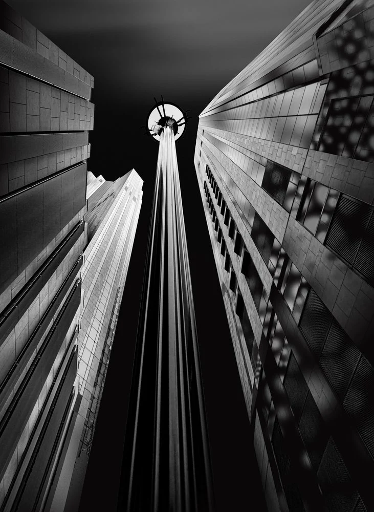 Upward City View
