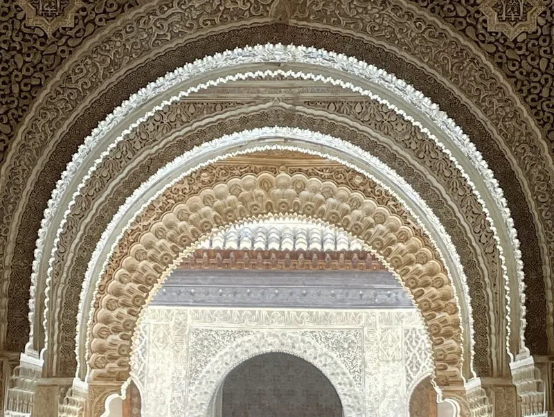 Ornate Alhambra Arches