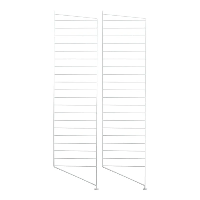 Bodenleiter 2er Set Weiß 115x30cm - Regalsystem - String Furniture