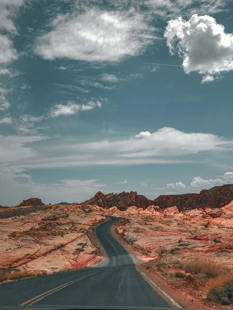 Red Rock Desert Road