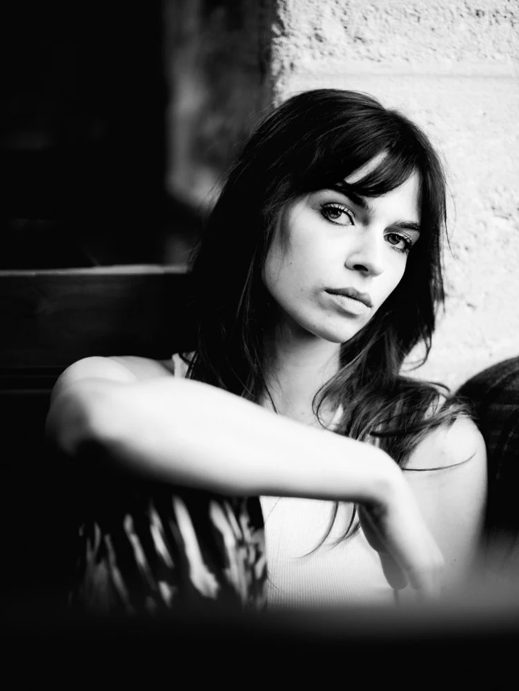 Pensive Woman Gaze