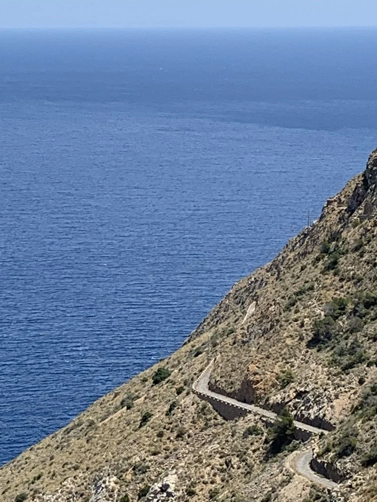 Winding Coastal Road