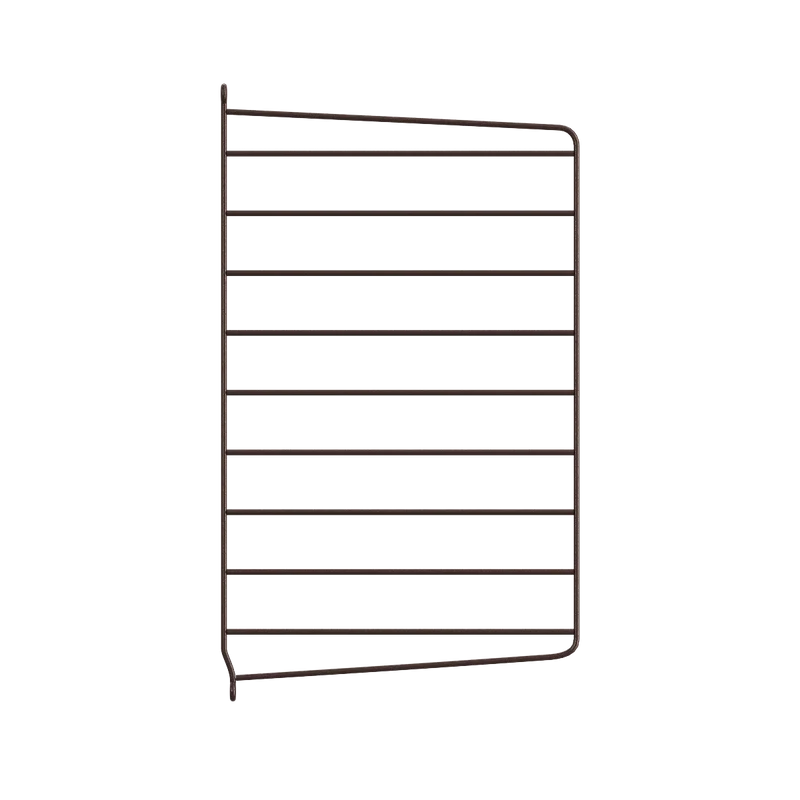 Wandleiter Einzeln Dunkelbraun 50×30 cm – String Furniture Regalsystem