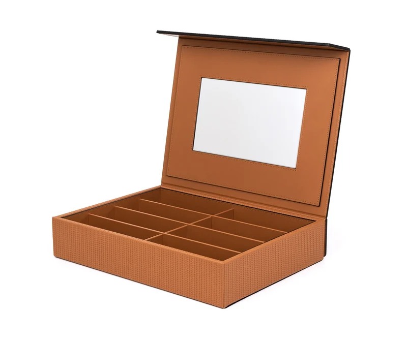 Pinetti, Brillen-Box mit Spiegel