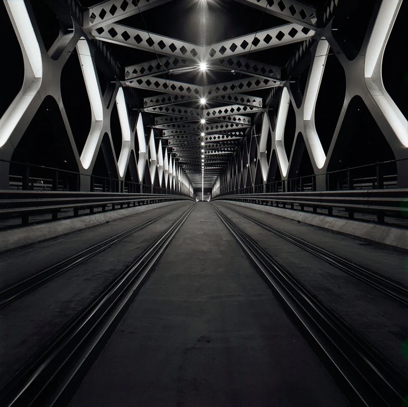 Dark Industrial Bridge