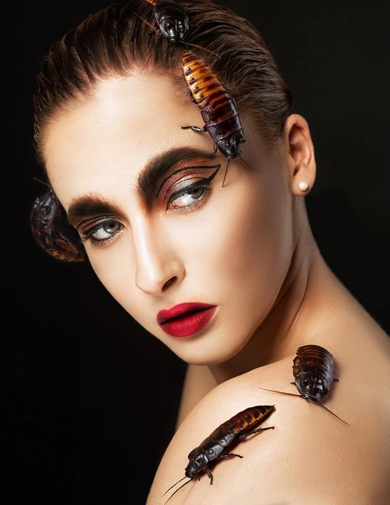 Surreal Cockroach Portrait