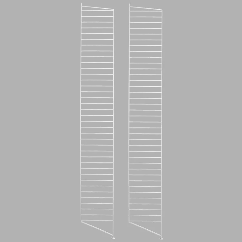 Bodenleiter 2er Set 200x30cm Weiß - Regalsystem - String Furniture