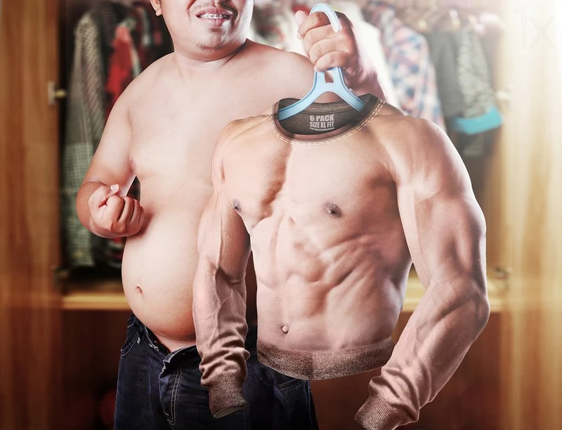 Trying On Muscles
