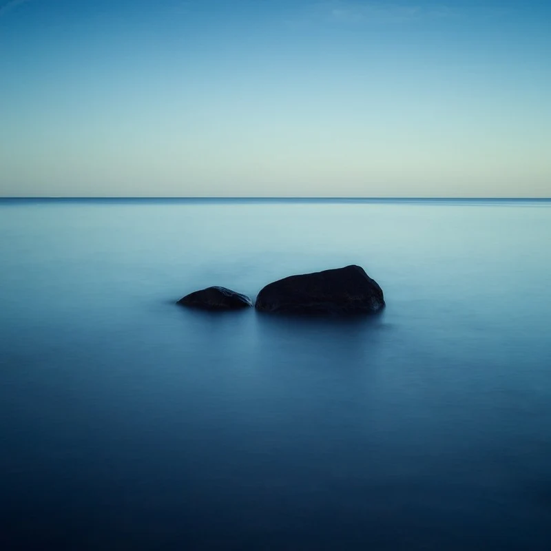 Peaceful Ocean Rocks