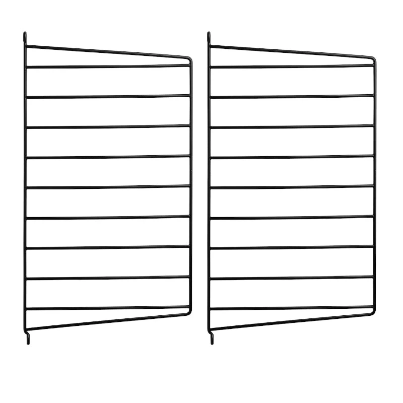 Wandleiter 2er Set 30x50 Schwarz - String Furniture