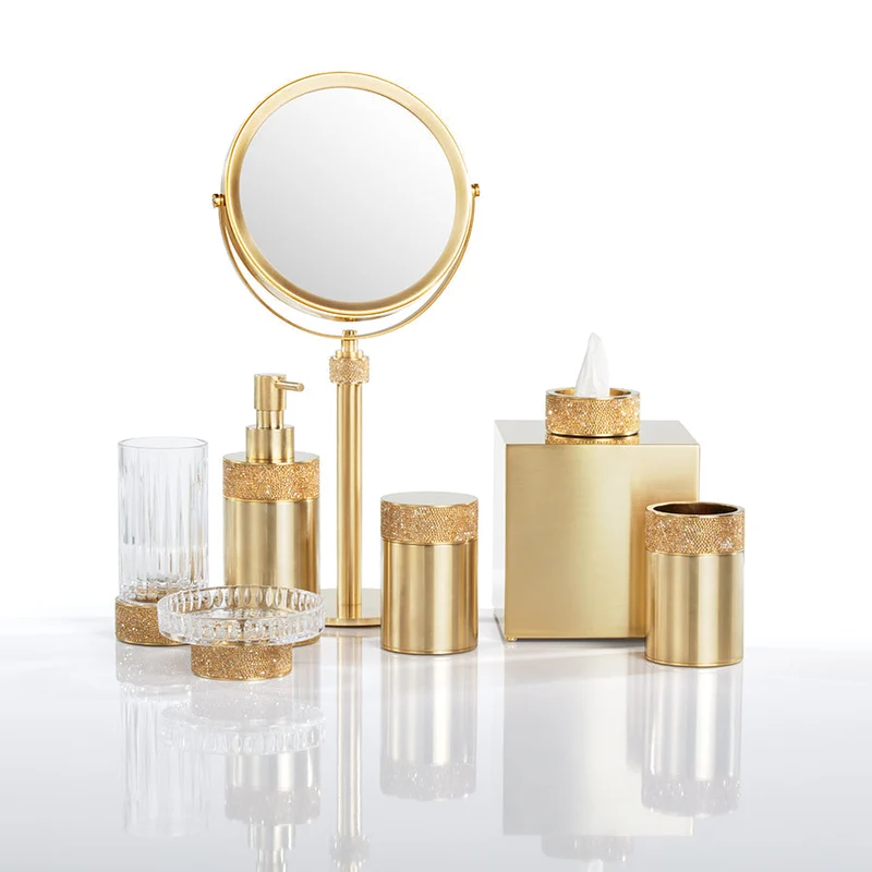 Decor Walther, Badserie ROCKS, Gold Matt 24 Karat