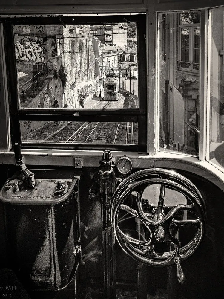 Historic Tram Driver's View